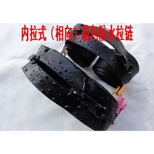 5#nylon zipper waterproof zipper 60cm 2pcs/lot double zipper sliders close end zipper for bags luggages tent