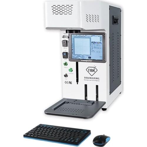 TBK958B Mini Fully Automatic Laser Dismantling Machine Apple Rear Cover Separation Middle Frame Engraving and Marking Machine