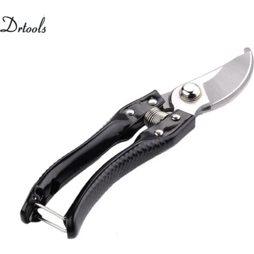 High-carbon steel garden scissors grafting tools fruit tree bonsai flower branch pruning shears labor saving garden shears