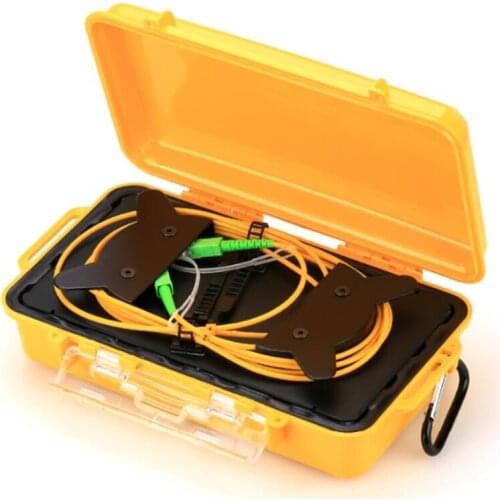 SC APC Single Mode 9/125um 1310/1550nm 500M OTDR launch cable box, Fiber ring otdr launch cable,Fiber optic launch cable