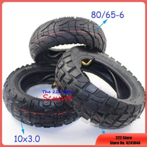For Electric Scooter Speedual Grace 10 Zero 10X 10x3 Inch Off Road City Road Pneumatic Tire Inner Tube Inflatable Tyre 255x80