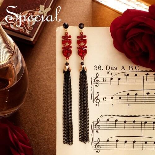 Special fringe long thin earrings earrings earrings earrings for womens Earrings S2511E