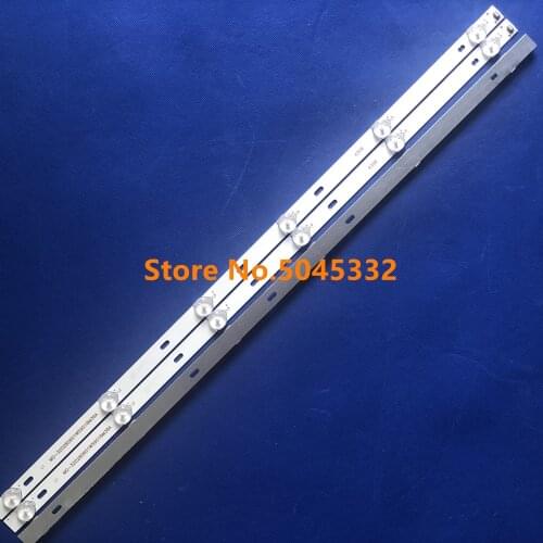3pcs LED Backlight Lamp strip 6 leds For Samsijng 32'' TV MG-32D2806V2C3B59018M-YY 3237 GP-3288 59cm 6led (6v