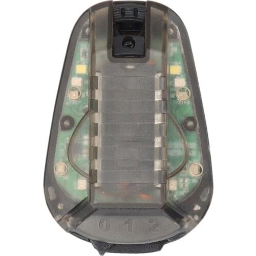 Waterproof Ladybird Lamp Tactics Survival Safety Flash Light Multipurpose Helmets Strobe Light For Camping Survival Tool