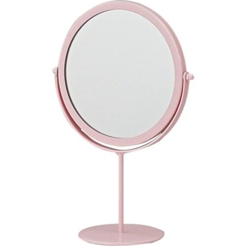 Ins Nordic Internet celebrity desktop makeup mirror dormitory womens desktop portable large student small mirror Home d