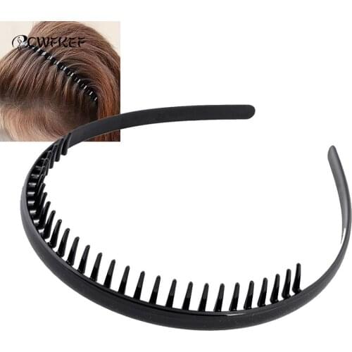 1pc toothed hai men headdress jewelry fine hair hoop headband hair accessories