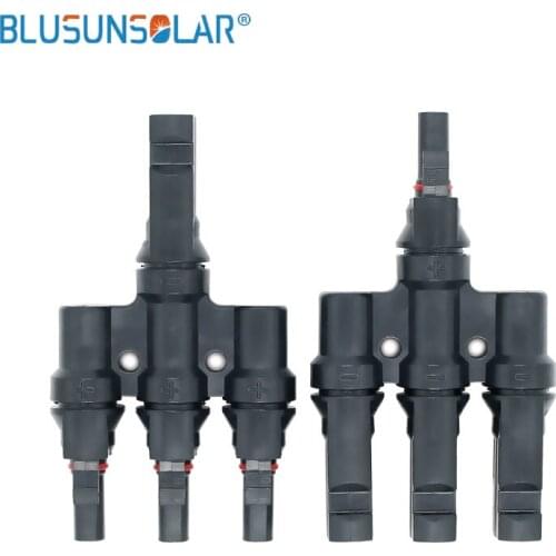 10 Pair/Lot 3 In 1 T Branch PV Connector Manufactuers TUV IP67 Used For Solar Cable 2.5/4/6 Mm TF0164 Solar
