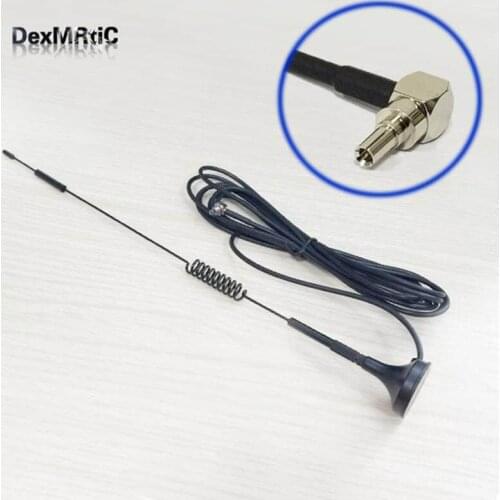 2.4GHz 7dBi High gain Omni WIFI Antenna Magnetic base 3M cable CRC9 male #1