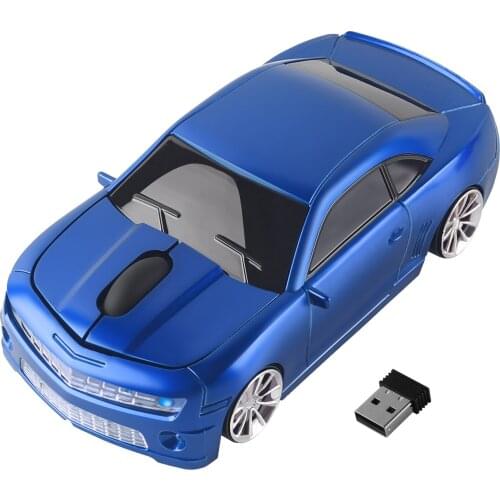 2.4G Wireless Mouse Sport Car Design Cool Mause Gamer USB 1600 DPI Optical Computer 3D Creative Mice Kid Boy Gift For PC Laptop