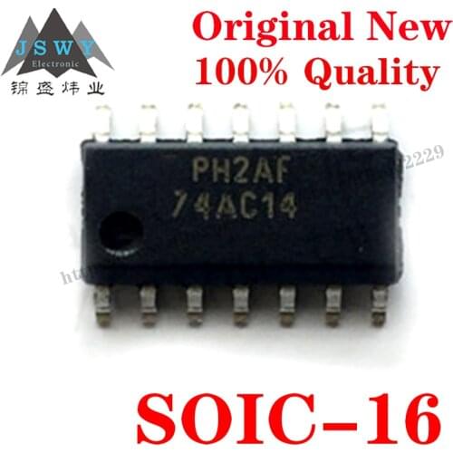 74AC14 Semiconductor FACT HEX SCHMITT TRIGGER IC Chip Use for the DIY arduino nano uno Free Shipping 74AC14