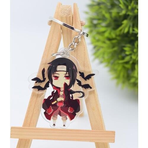 Cute Classic Anime Characters Keychain Double-side Acrylic Key Ring WL0187