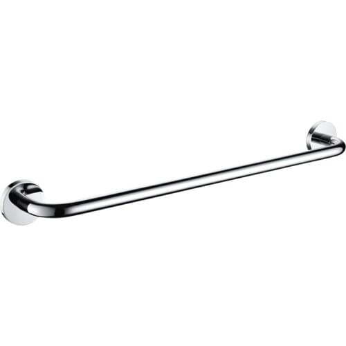 Stainless Steel Towel Rack Towel Bar Bathroom Hanger Towel Rack Wall-mounted Shelf Single Rod Bathroom Accessories