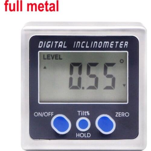 Electronic protractor digital inclinometer goniometro electronic level digital angle gauge magnetic digital protractor