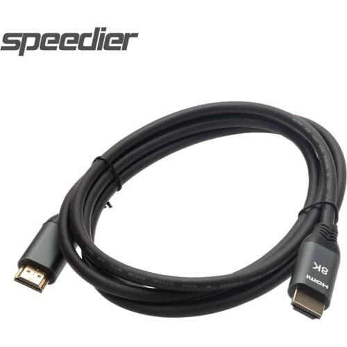 HDMI-compatible Cable 8K/60HZ Male To Male Cable For Mi Box TV Box HDMI2.1 Audio Cable Switch Splitter For Xiaomi PS4 Cable