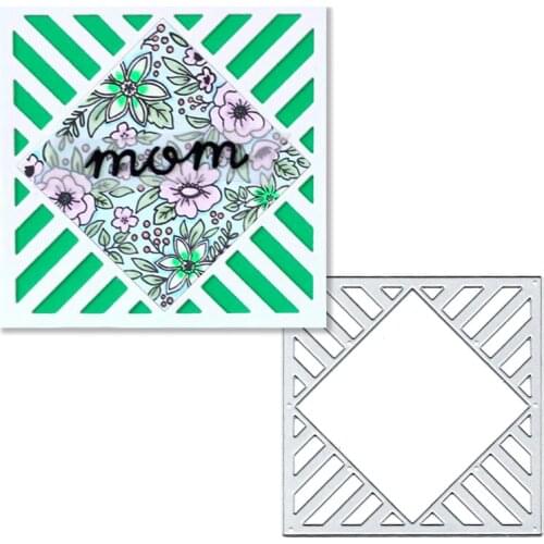 Julyarts Metal Cutting Dies Square Frame Steel Scrapbooking Metal Paper Cards New 2019 Template Cutting Dies