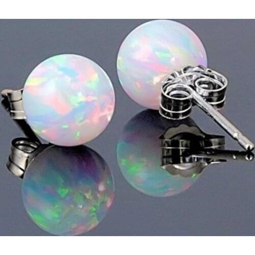 Milangirl Fashion Fantasy Firework Cute Lady Nice Wedding Fashion Beads Earrings Simple Stud Earrings