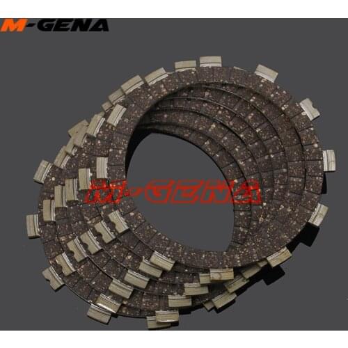 Motorcycle Clutch Friction Plates Disc Set 6pcs For GSF250 GSF400 GSF 250 400 74A 75A 77A