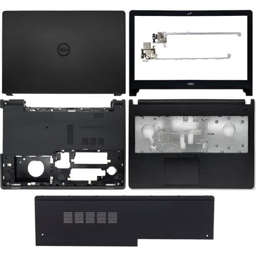 NEW Laptop LCD Back Cover/Front Bezel/Palmrest/Bottom Case For Dell Inspiron 15 5000 5555 5558 00YJYT AP1AP000300 No Touch