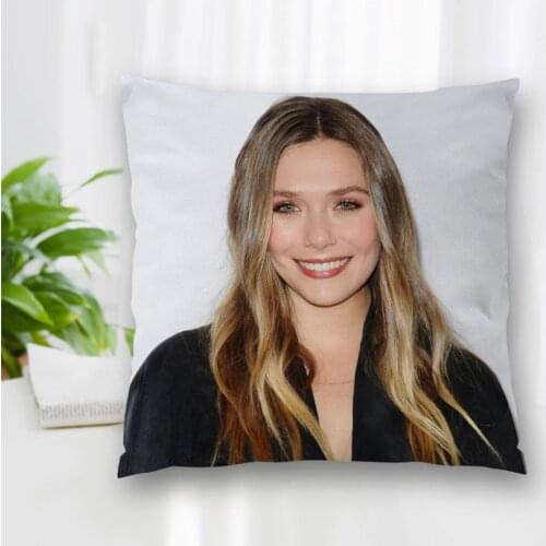 New Pillow Slips Elizabeth Olsen Pillow Covers Bedding Comfortable Cushion/Good For Sofa/Home/Car High Quality Pillow Cases