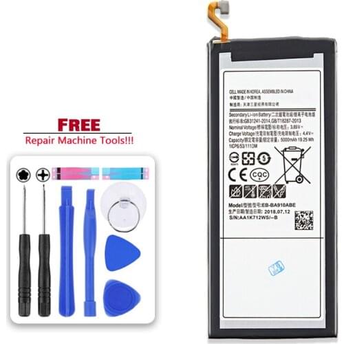 2021 New EB-BA910ABE 5000mAh Battery For Samsung Galaxy A9+ A9000 A9 Pro 2016 A9Pro Duos TD-LTE, SM-A9100, SM-A910F/DS Bateria