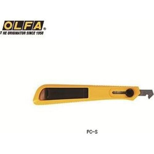 Olfa PC-S 11mm Plastic Laminate Cutter Acrylic Cutting Knife with 2 Spare Blades