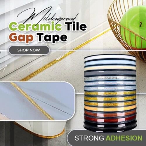 Mildew-proof Self-adhesive Beauty Waterproof Self-adhesive Beauty EdgeCeramic Tile Gap Tape Sticker Edge Wall Line Stickers Tape