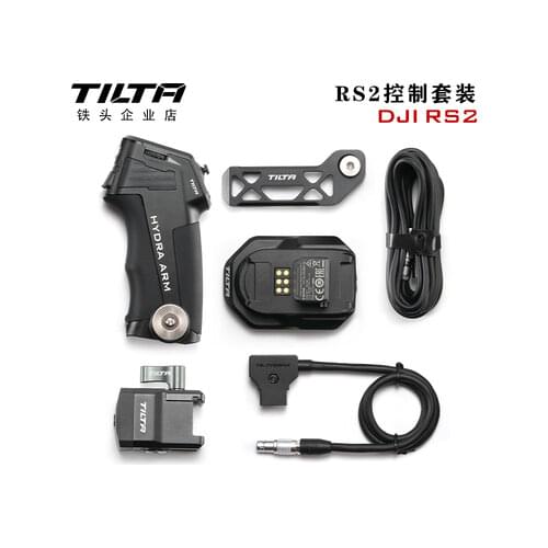 INSTOCK Tilta DJI RS2 Accessories Wireless Control Set Multifunctional Remote Handle Kit With Power Supply Base Plate RS 2