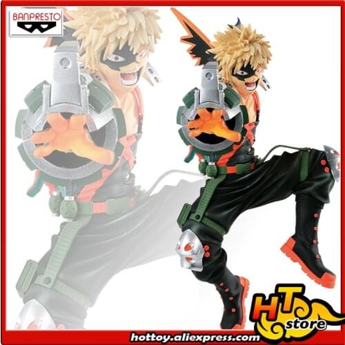 100% Original Banpresto FIGURE COLOSSEUM Sculpture Academy vol.7 Collection Figure - Katsuki Bakugo from "My Hero Academia"