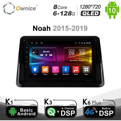 6G+128G 1280*720 Ownice Android 10.0 Car Radio 2din for Toyota Noah 2015 - 2019 Car Auto Audio Video Unit With HDMI GPS 8 Core