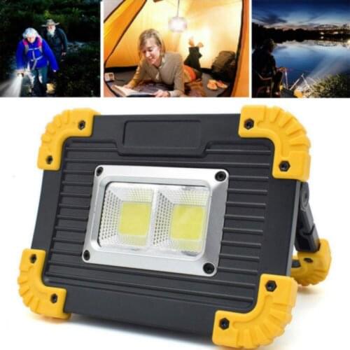 Camping Lantern Tent Light Powerful LED Flashlight Portable Lantern USB Rechargeable COB Work Light Emergency Lamp Outdoor Tools