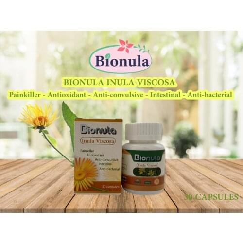 Inula viscosa extract capsules 30 capsules/is natural treatment for colon and rectal cancer/Irritable bowel syndrome treatment