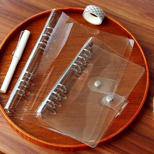 Shell for Notebook A5/A6 Size Ins Laser Simple Style Hand Book Bind Shell Single-sell Removable Hand Ledger Plan Book