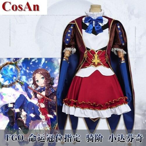 New Game Fate/Grand Order Leonardo Da Vinci Cosplay Costume Lovely Combat Uniforms Activity Party Role Play Clothing Custom-Make