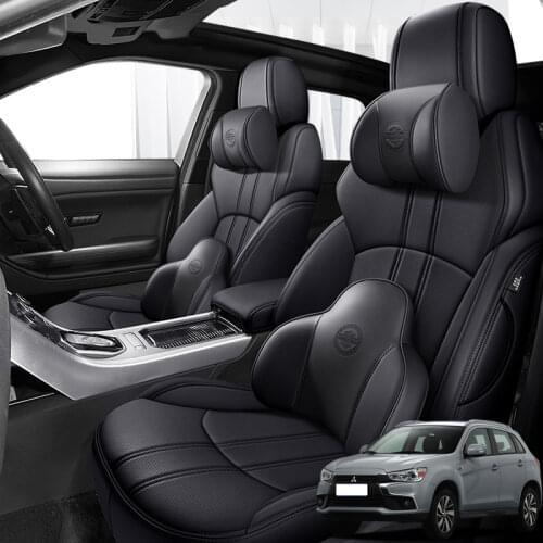 Leather Car seat covers For Mitsubishi asx 2013 2014 2015 2016 2017 2018 2020 accessories