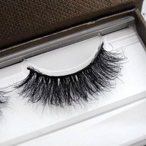 YOKPN New Fashion 3D Mink False Eyelash 100% Handmade Crossing Fake Eyelashes Natural Cross Curly Lashes Makeup tools