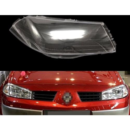Headlight Lens For Renault Megane 2006 2007 Headlamp Cover Car Replacement Auto Shell