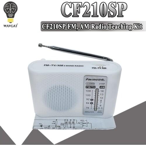 CF210SP AM/FM Stereo Radio Kit DIY Electronic Assemble Set Kit For Learner July DropShip DIY laboratory