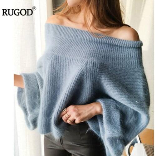 Женские кашемировые пуловеры RUGOD China At AliExpress