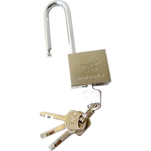 SIJIBOSI 30mm long shank brass padlock master lock with 4pc keys