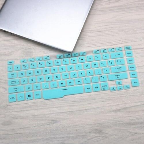 15.6 inch Silicone laptop keyboard cover skin Protector For ASUS ROG Zephyrus M GU502 GU502GU GU502GV GU502G es031t S7D S5D S5DU