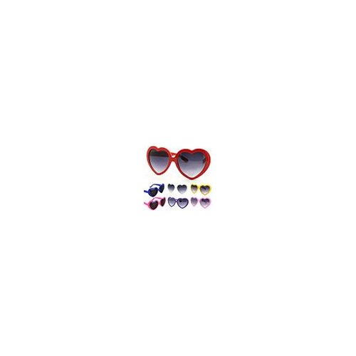 Mens Womens Fashion Summer Funny Love Heart Shape Sunglasses Sun Glasses Gift