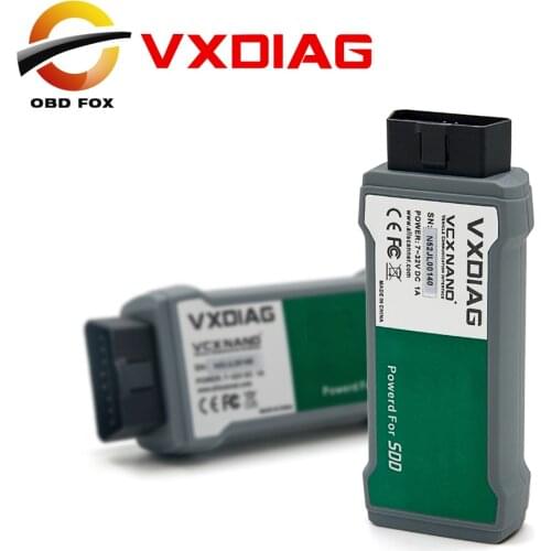 VXDIAG VCX NANO for Land Rover and for Jaguar Software SSD V141 for All Protocols VXDIAG VCX NANO 2IN1 DHL free