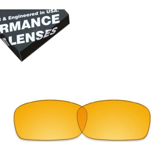 ToughAsNails Replacement Lenses for Oakley Fives Squared Sunglasses Clear Yellow (Lens Only)