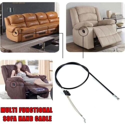 1pc Multifunctional Pull Cord With Adjusting Sleeve Sofa Leather Theater Sofa Manual Control Switch Cord Buckle Pull Cord