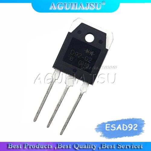 5pcs/lot D92-02 ESAD92-02 TO-3P Fast recovery rectifier diodes Inverter welding machine power supply 20A200V
