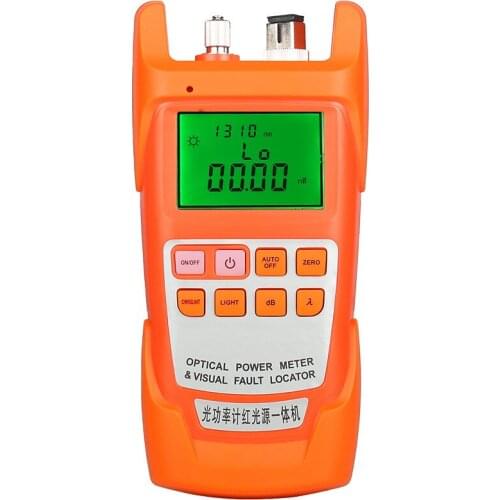 AUA-9A 1MW 10MW 20MW 30MW optical power meter red light machine light pen power meter tester two in one Visual Fault Locator