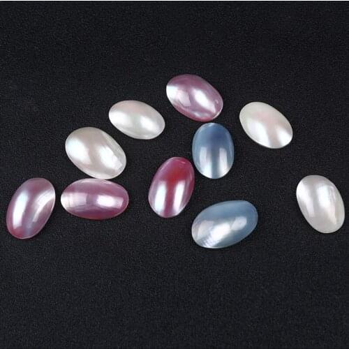 China Hot Sale Oval Seashell Mabe Loose Pearl With Wholesale Price