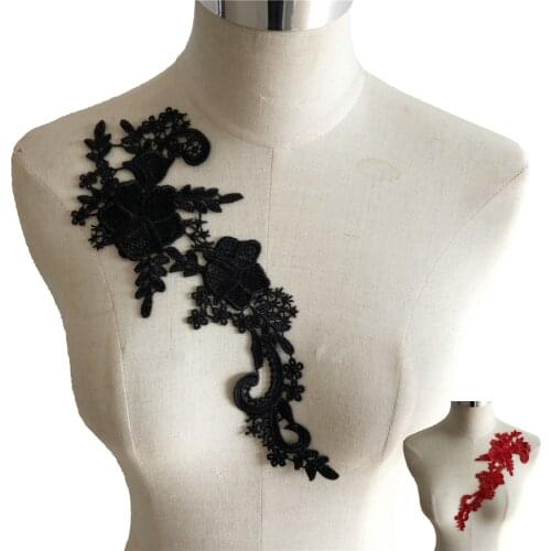 High Quality Polyester Hollow Lace Collar Sewing Craft Supplies Embroidery DIY Decoration Dress Clothing Applique Accessories