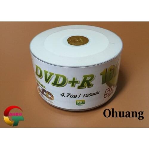 Wholesale 50 Discs Grade A 4.7 GB 16x Blank Printable DVD+R Disc
