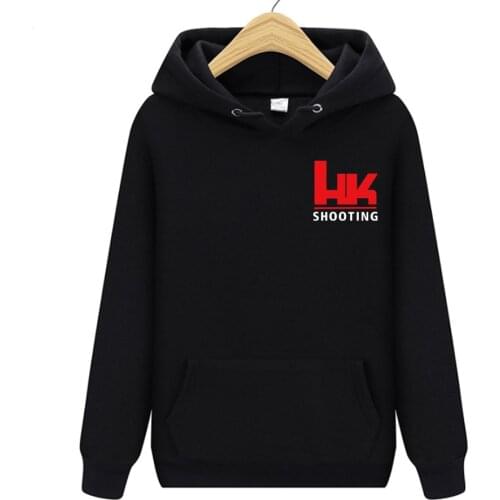 Heckler Koch Logo Hoodies Mens and Womens Outdoor Shooting Hoodie men HK MP5 G3 G36 USP Pistol Punisher XM25 Sweatshirt